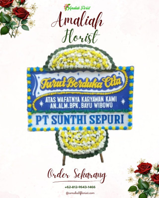 Papan Bunga Duka di Samudera